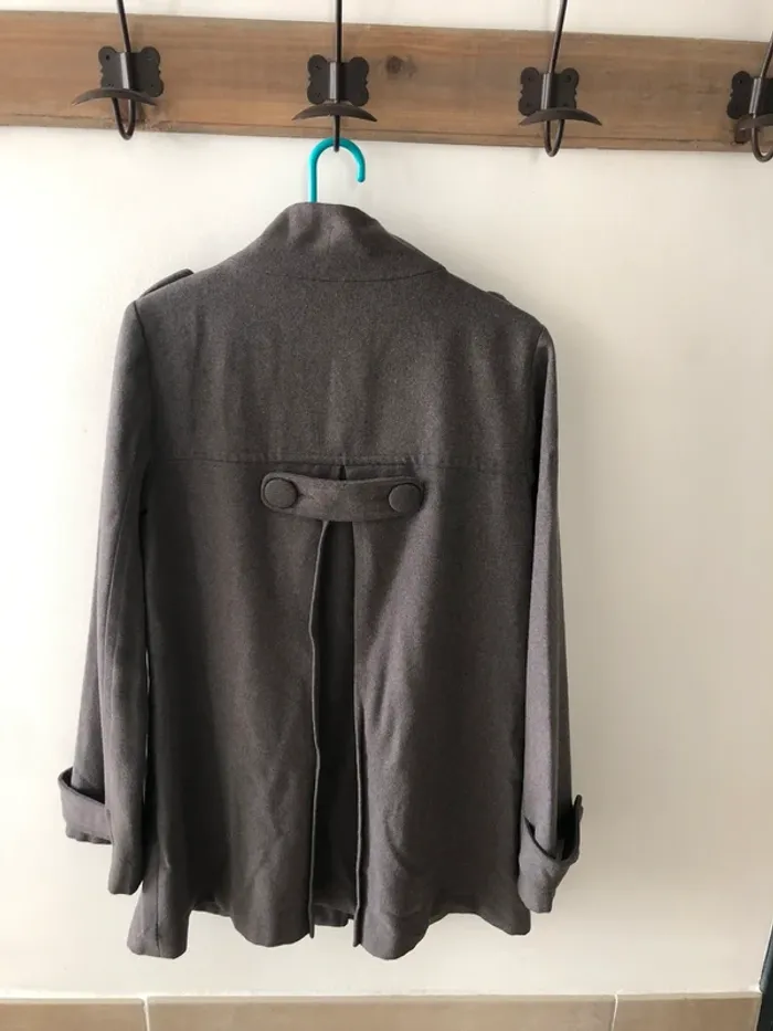 Manteau gris Taille M - photo numéro 3