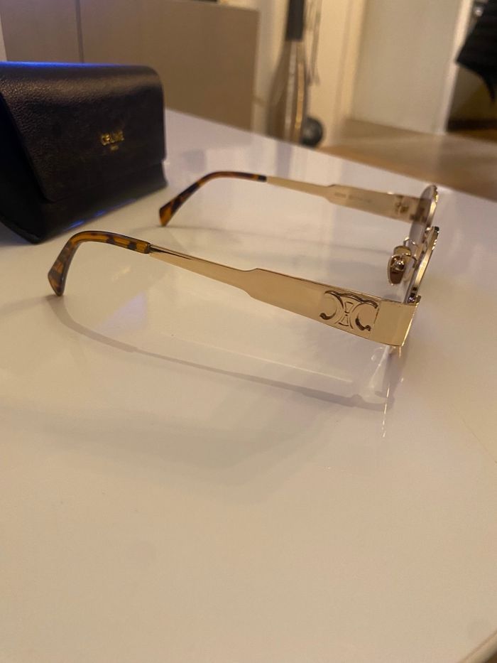 Lunettes de soleil Celine triomphe neuve avec boite d’origine - photo numéro 4