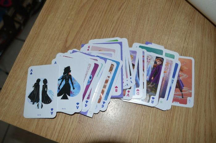 Différents numéros carte reine des neiges Carrefour