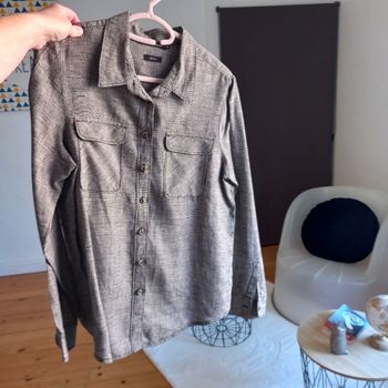 Chemise en lin monoprix