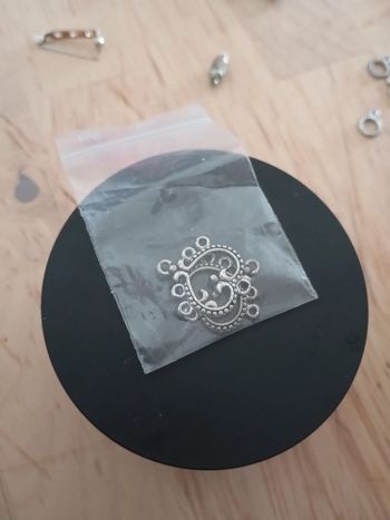 2 lots de pendentif argenté