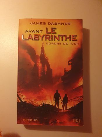 Livre avant le labyrinthe l ordre de tuer