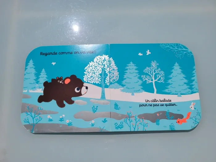 Livre à toucher petit Nathan 🐻 Regarde comme je t'aime 🐇 - photo numéro 6