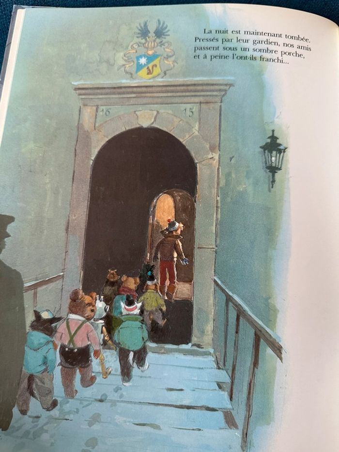 Album ancien collector le Noël de Caroline fête Pere livre bd Pierre probst rouge - photo numéro 4