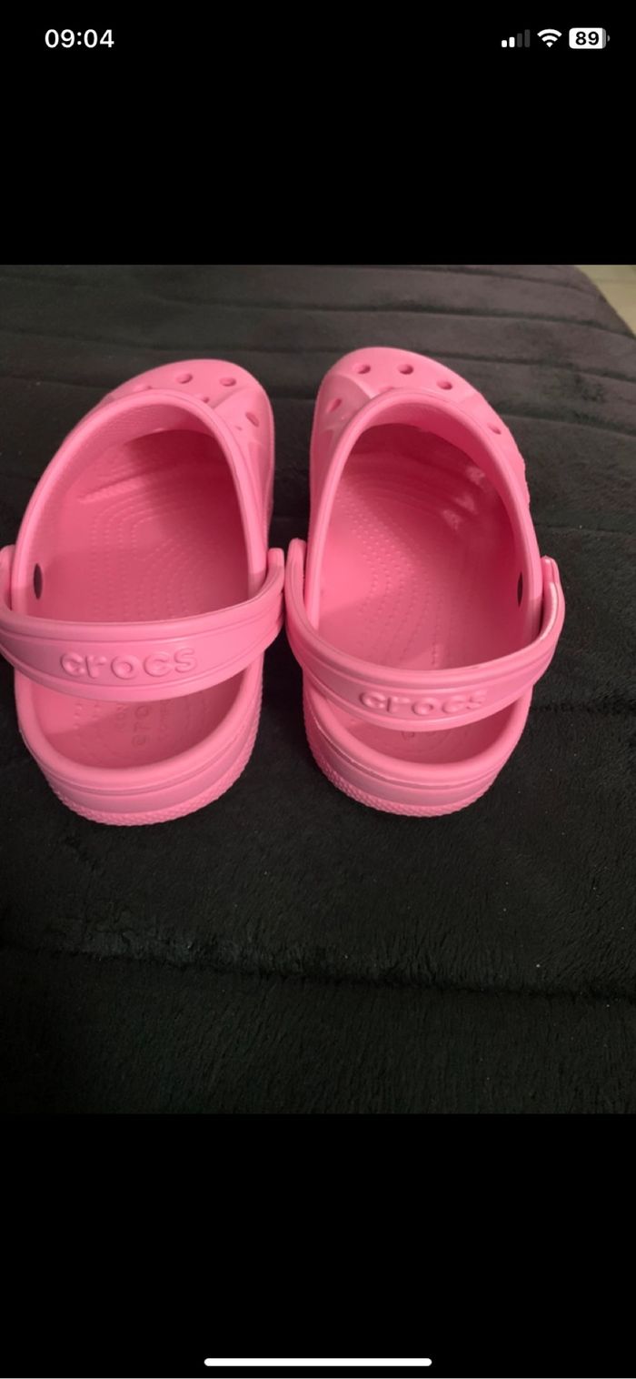 Sabots Crocs roses - photo numéro 4