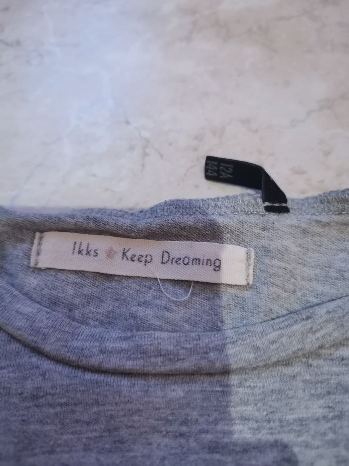 T-shirt ML fille 12 ans Ikks - photo numéro 3