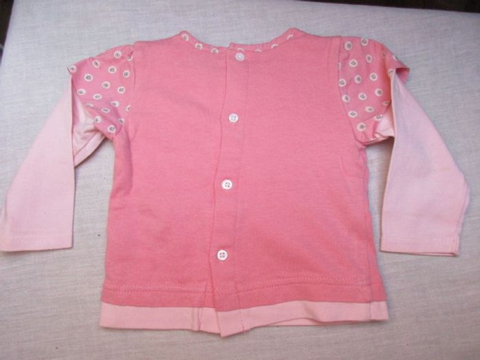 Ensemble pantalon et t-shirt, 6 mois - photo numéro 2