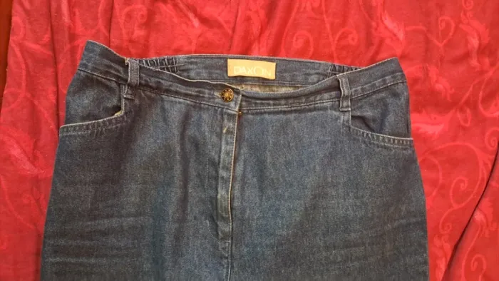 Ensemble pantacourt jean 40/42 Daxon - photo numéro 8