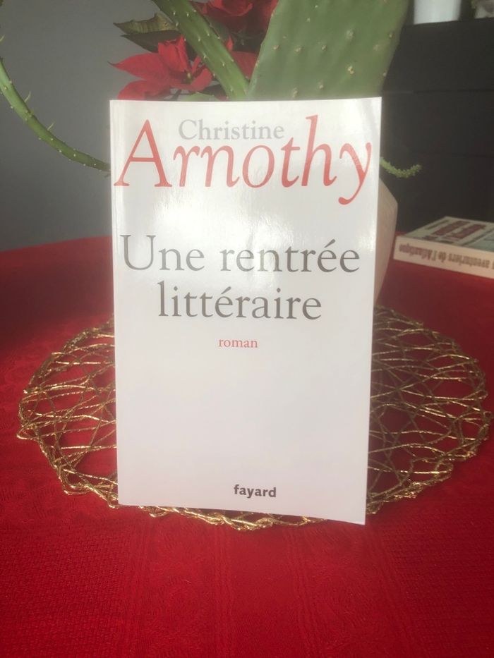 Une rentrée littéraire - Christine Arnothy