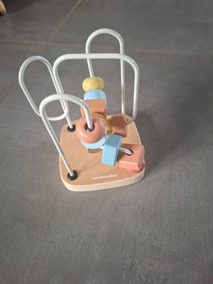 Coffret 3  jeux d'éveil en bois - photo numéro 2