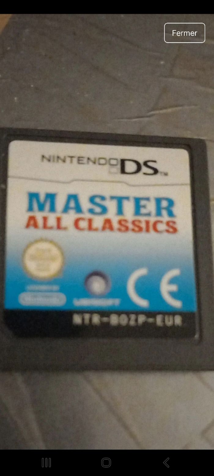 Master all classics Nintendo ds