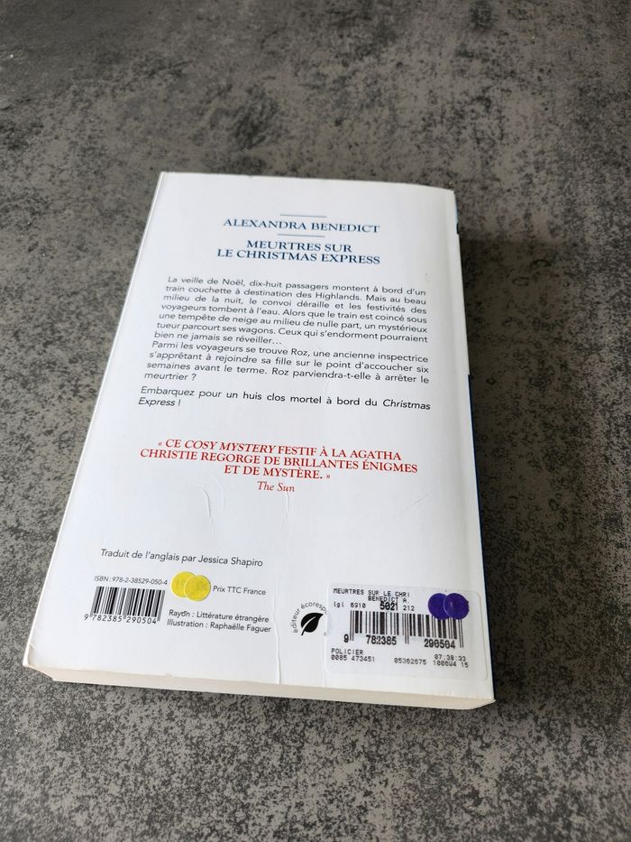 Livre meurtre sur le Christmas express - photo numéro 2