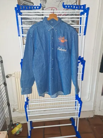 Chemise en jean taille XL homme 