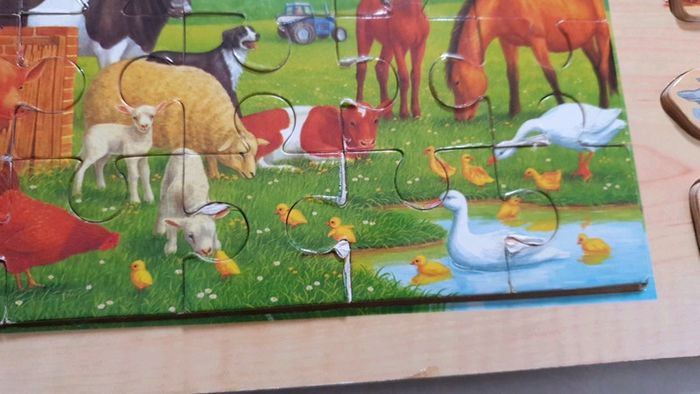 Puzzle en bois pour petits V8 - photo numéro 6