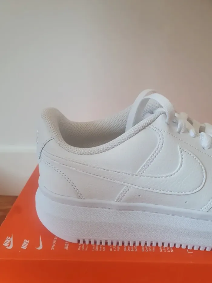 Nike Plateforme Court Vision Alta "full white"(42) - photo numéro 2
