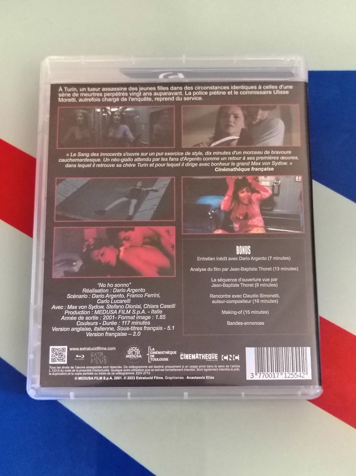 Blu Ray Le Sang des innocents (Max von Sydow, Dario Argento) - photo numéro 2