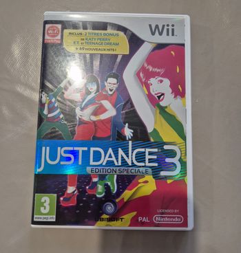 Jeu video Nintendo wii just dance 3 édition spéciale complet