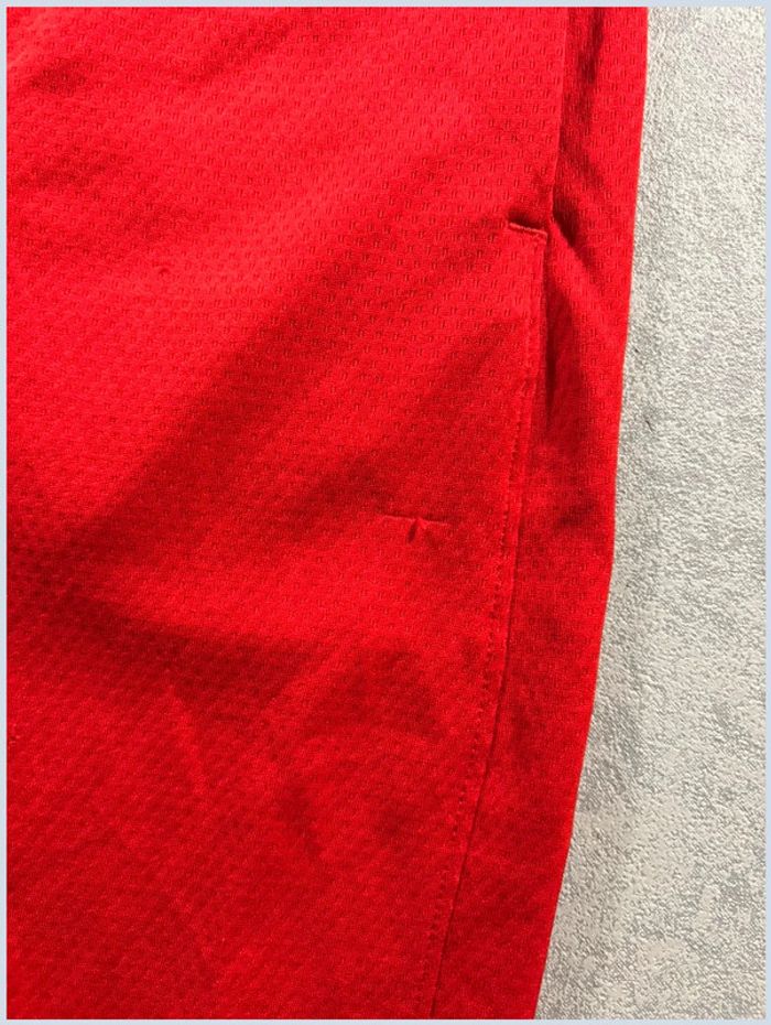 Short Nike Rouge avec logo brodé noir Taille S - photo numéro 5