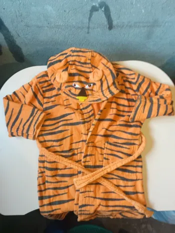 Peignoir tigre enfant 5 6 ans H&M