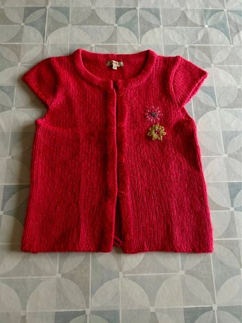 Gilet fille- 8 ans - Shiny - en très bon état