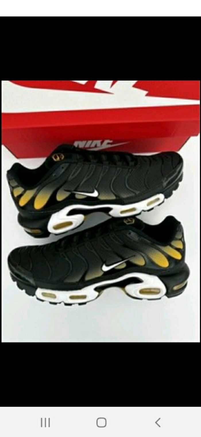 Nike tn noir jaune 38 - photo numéro 2