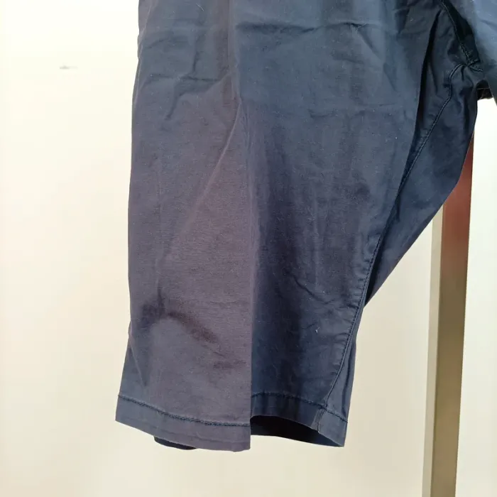 Bermuda bleu slim Tom Tailor homme JIM 100% coton taille 38 casual été A852 - photo numéro 5