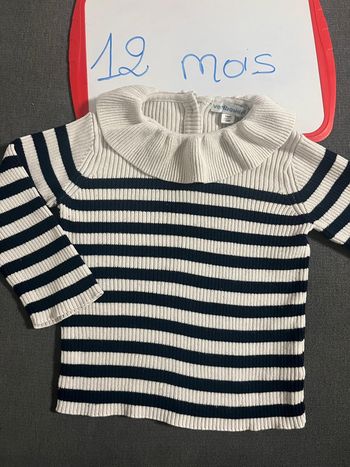Pull fin Verbaudet 12 mois