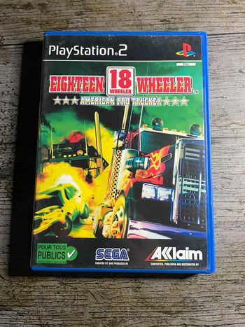 Eighteen Wheeler American Pro Trucker - Jeu PS2 complet Version Francaise Sony