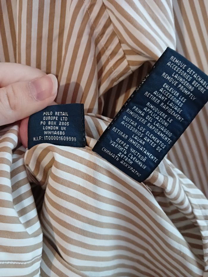 Chemise Ralph Lauren cintrée XS - photo numéro 7