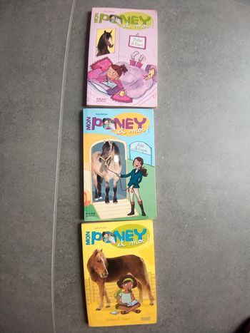 3 livres mon poney et moi
