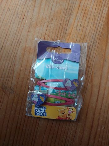 Lot de 2 pinces à cheveux Porcinet