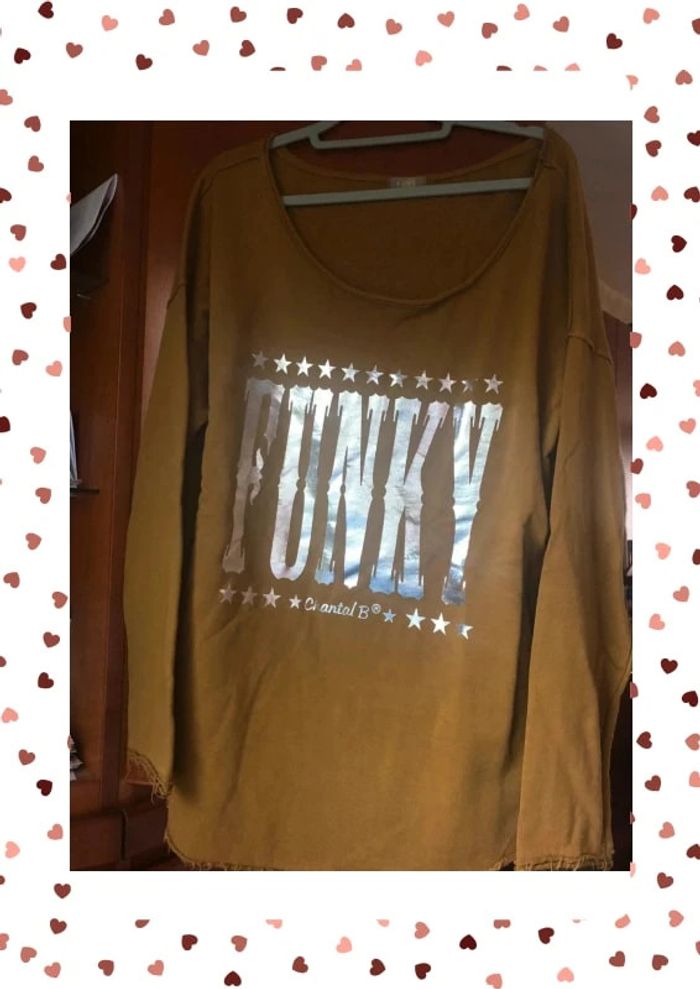 Sweat funky Chantal b taille unique