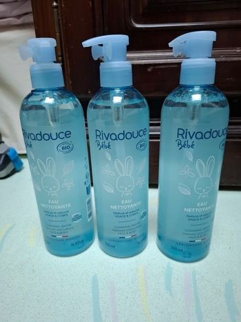 Lot 3 eaux nettoyantes rivadouce 