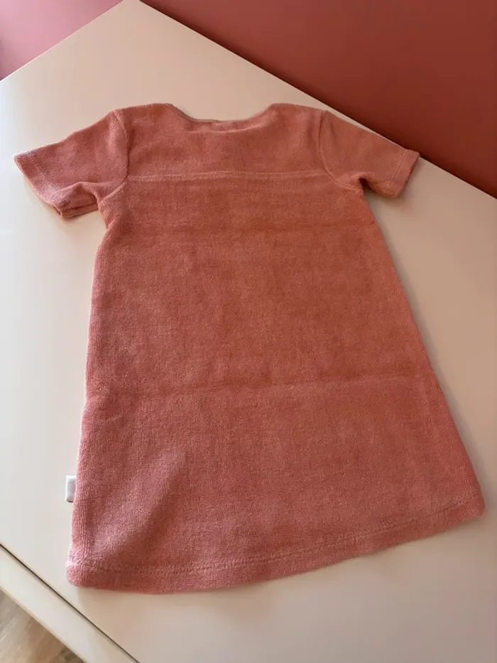 Robe en éponge rose koeka 74/80 - photo numéro 5