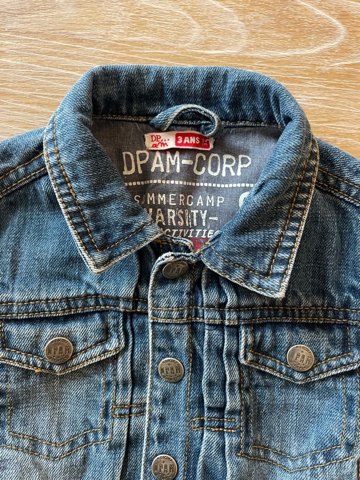 Blouson en jean 3 ans - photo numéro 2