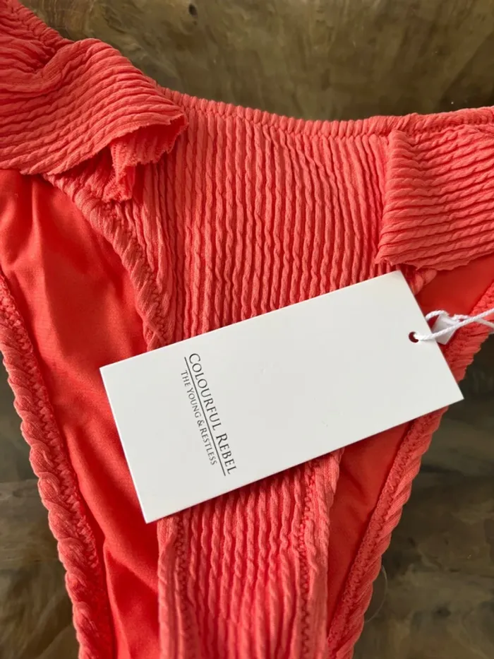 Bas de maillot de bain corail Colourful rebel - photo numéro 2