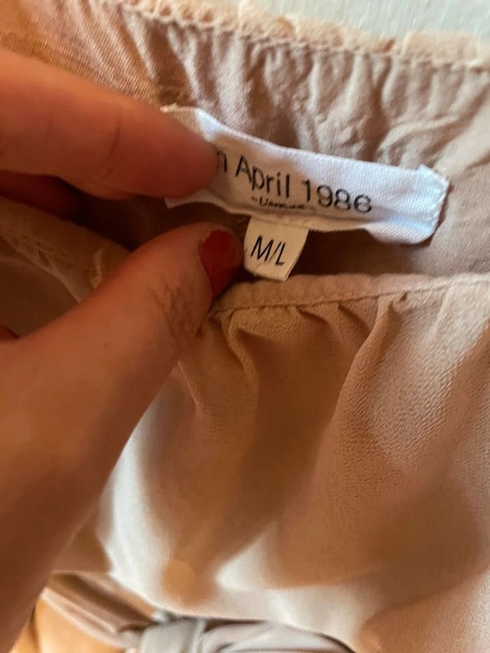 Robe manches longues rose pâle - photo numéro 4