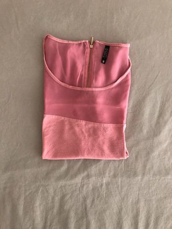 T-shirt Rosa con trasparenza