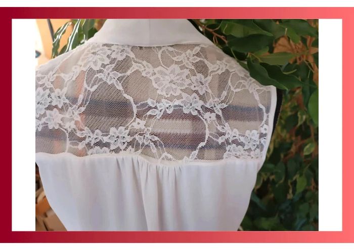 Chemisier blanc/crème - photo numéro 6