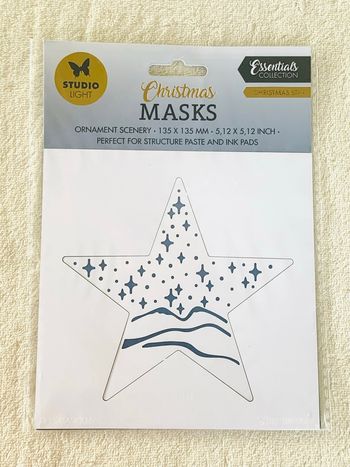 Masque ou pochoir étoile Christmas Studio Light