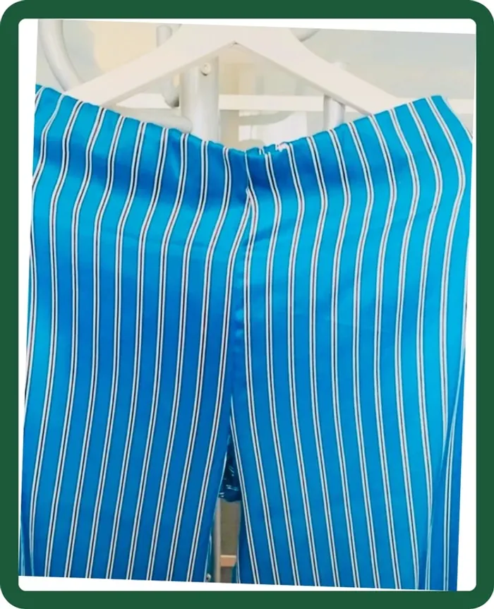 Pantalon d’été en tissu fluide et satiné  H&M T/38 - photo numéro 3