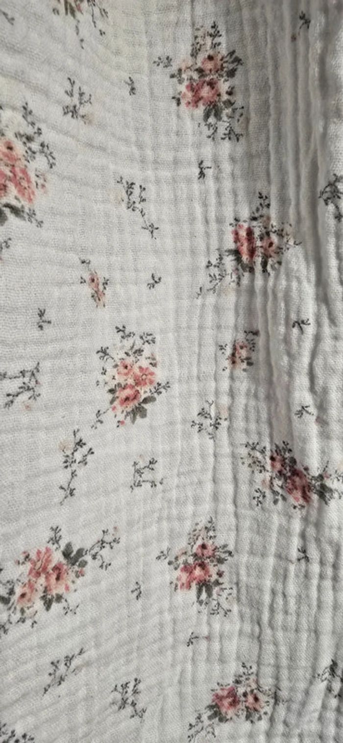 Chemise de nuit double gaze romantique, L'armoire rose, 4 ans - photo numéro 3