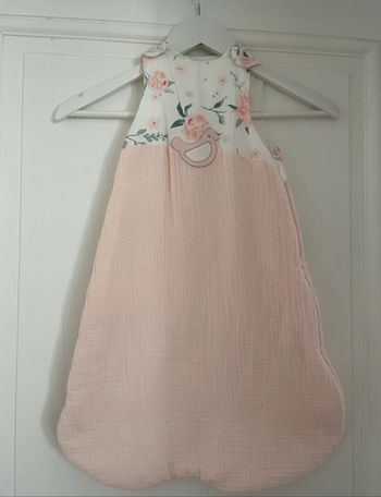 Turbulette gigotteuse Vertbaudet  Eau de rose  Tog 2 Rose 🌹  taille 0/6 mois Très bon état