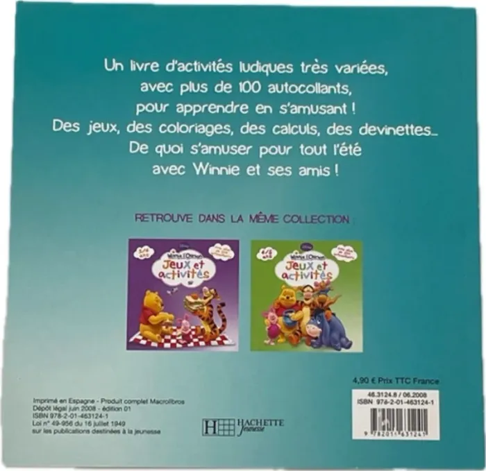 Jeux et Activité avec Winnie l’Ourson - photo numéro 2