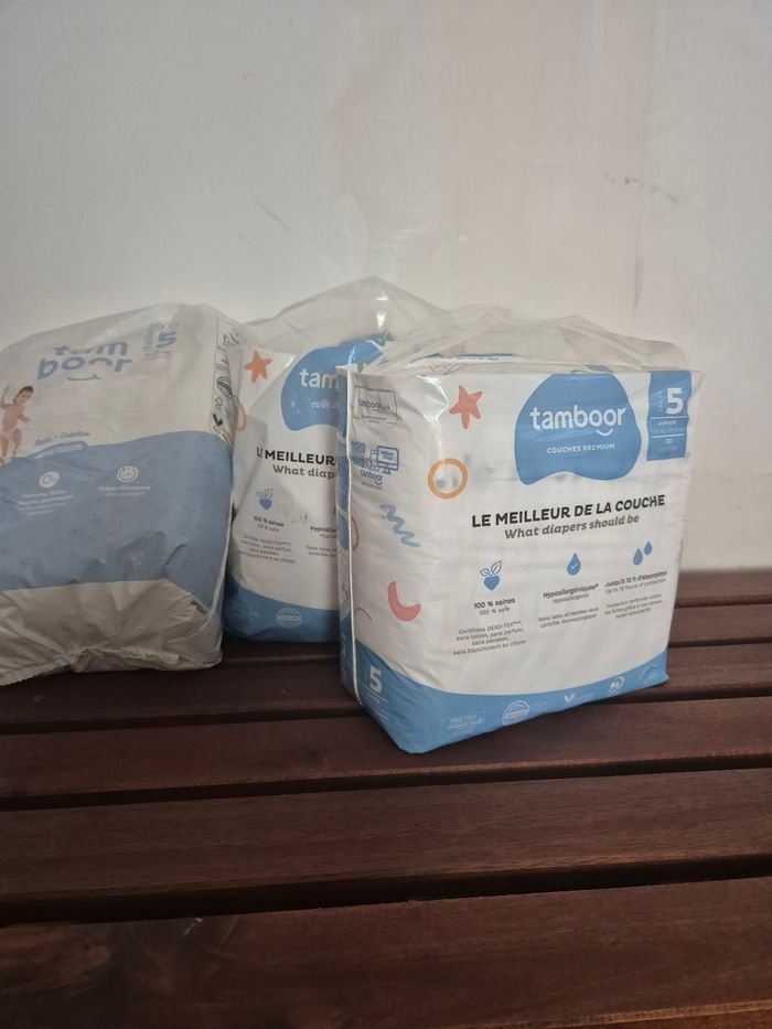 Couche  taille 5  tambour - photo numéro 5