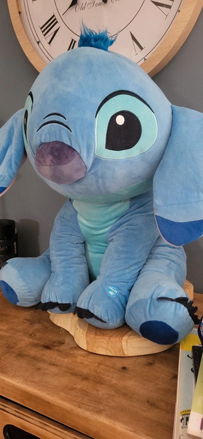 Énorme peluche Stitch qui parle - photo numéro 2