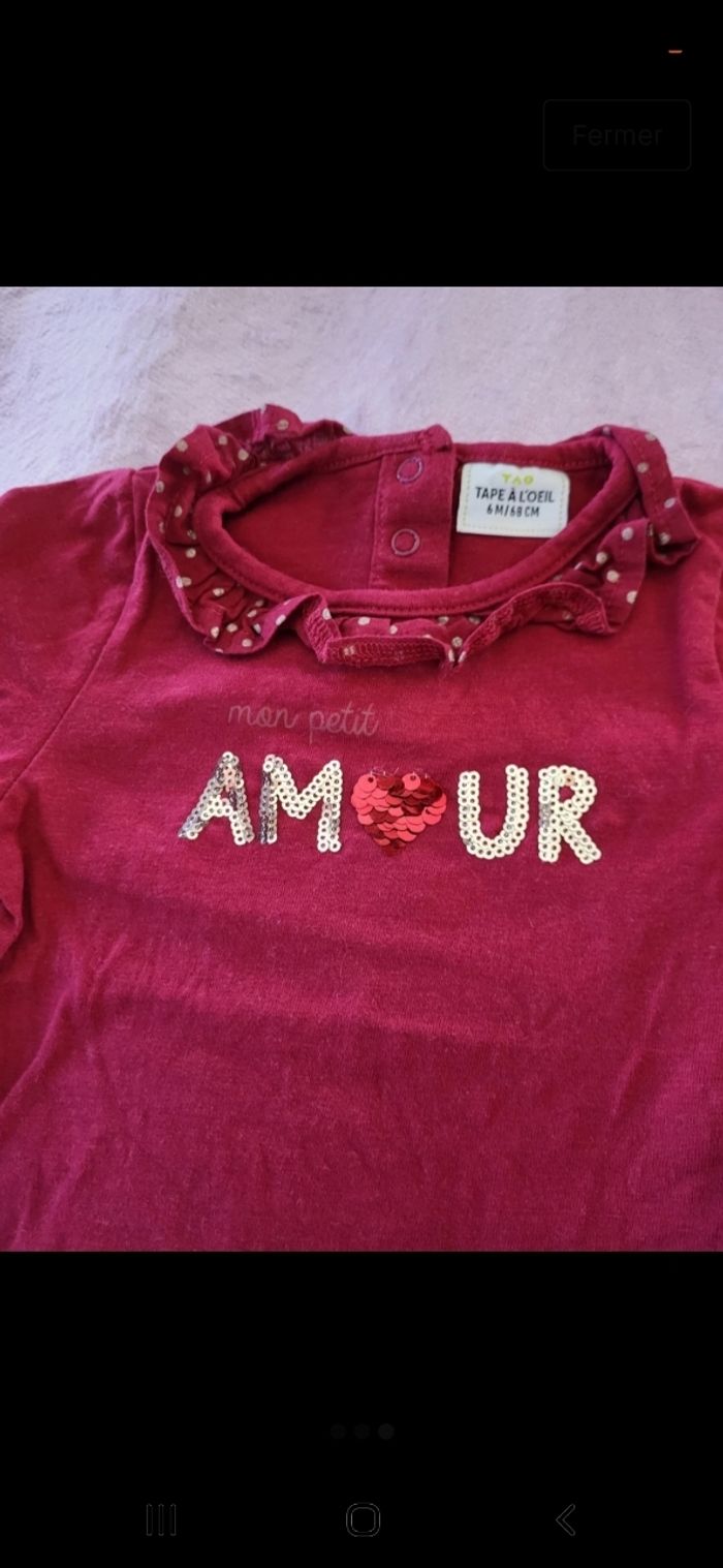 Tee shirt tao 6 mois - photo numéro 2