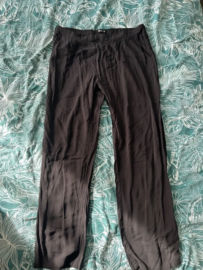 Pantalon en toile noir
