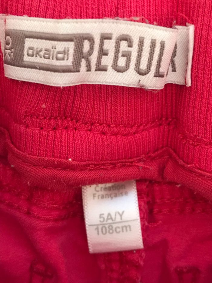 Pantalon fille 5 Ans Fushia - photo numéro 3