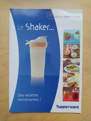 Livret "Le shaker" Tupperware